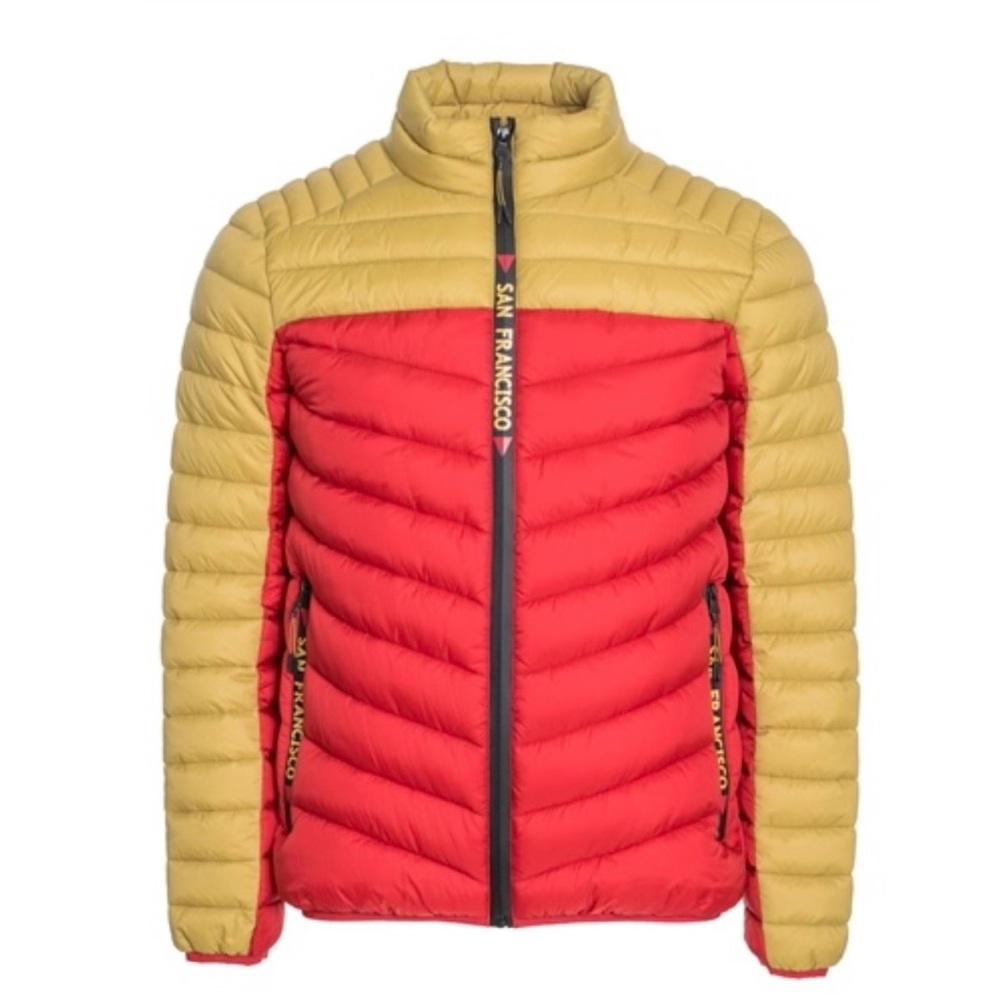 NFL SAN FRANCISCO 49ERS THEMED PUFFER JACKET COAT